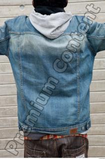 Black man in blue jeans clothe 0026